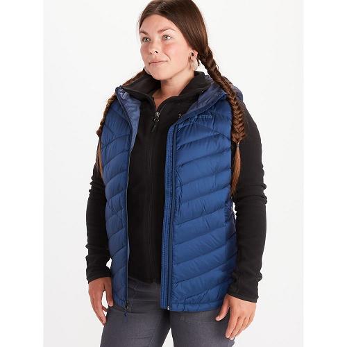 Marmot Highlander Vest For Womens Navy DYW607453